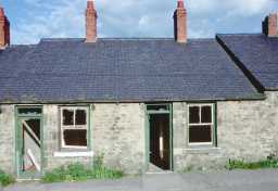 Leasingthorne being demolished July 1972 7/1972